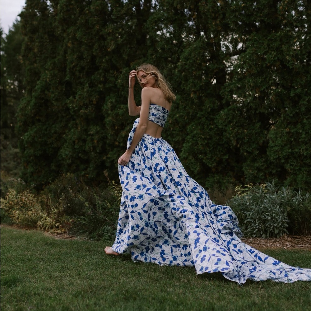 Floral Wedding Dress